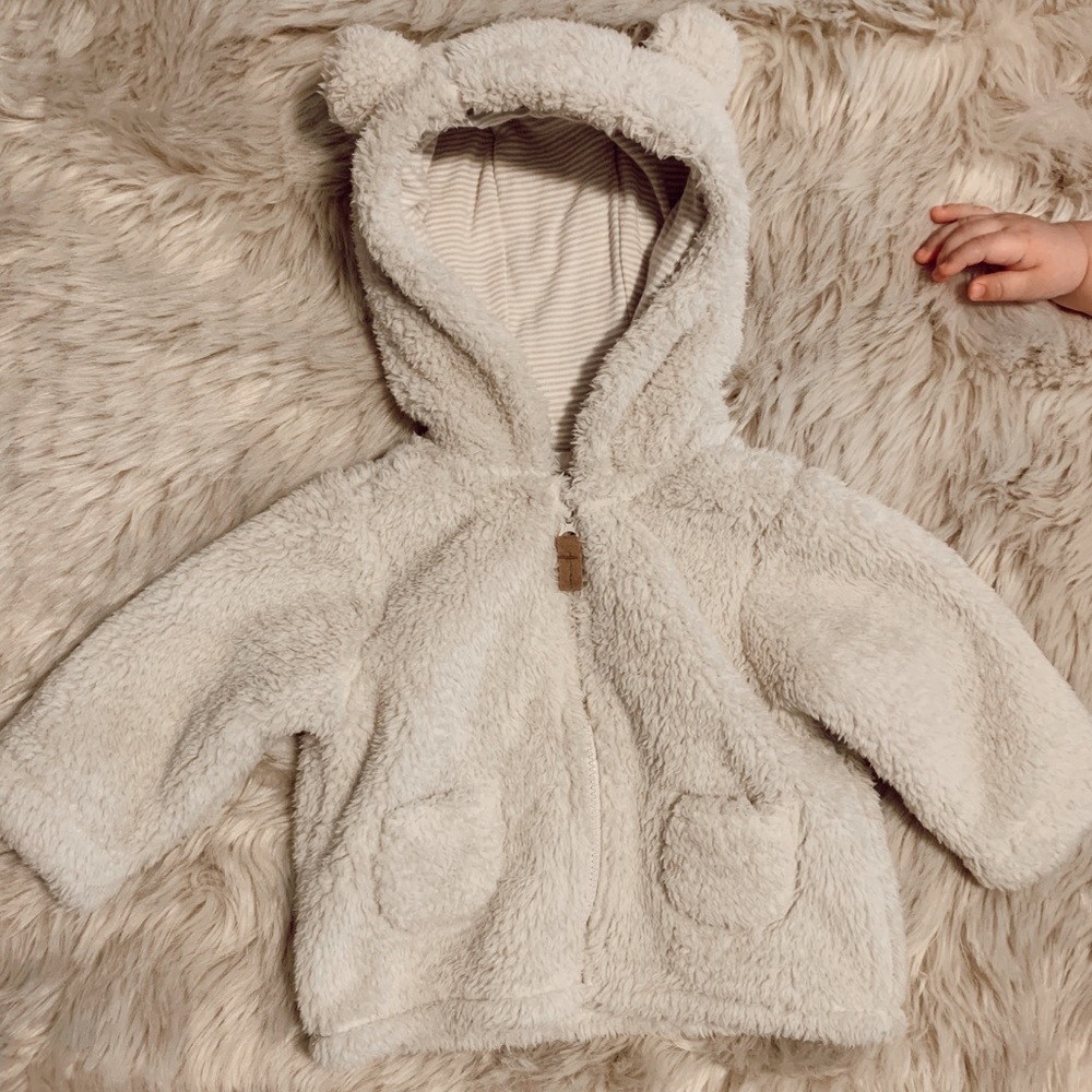 Zip Up Sherpa Cardigan